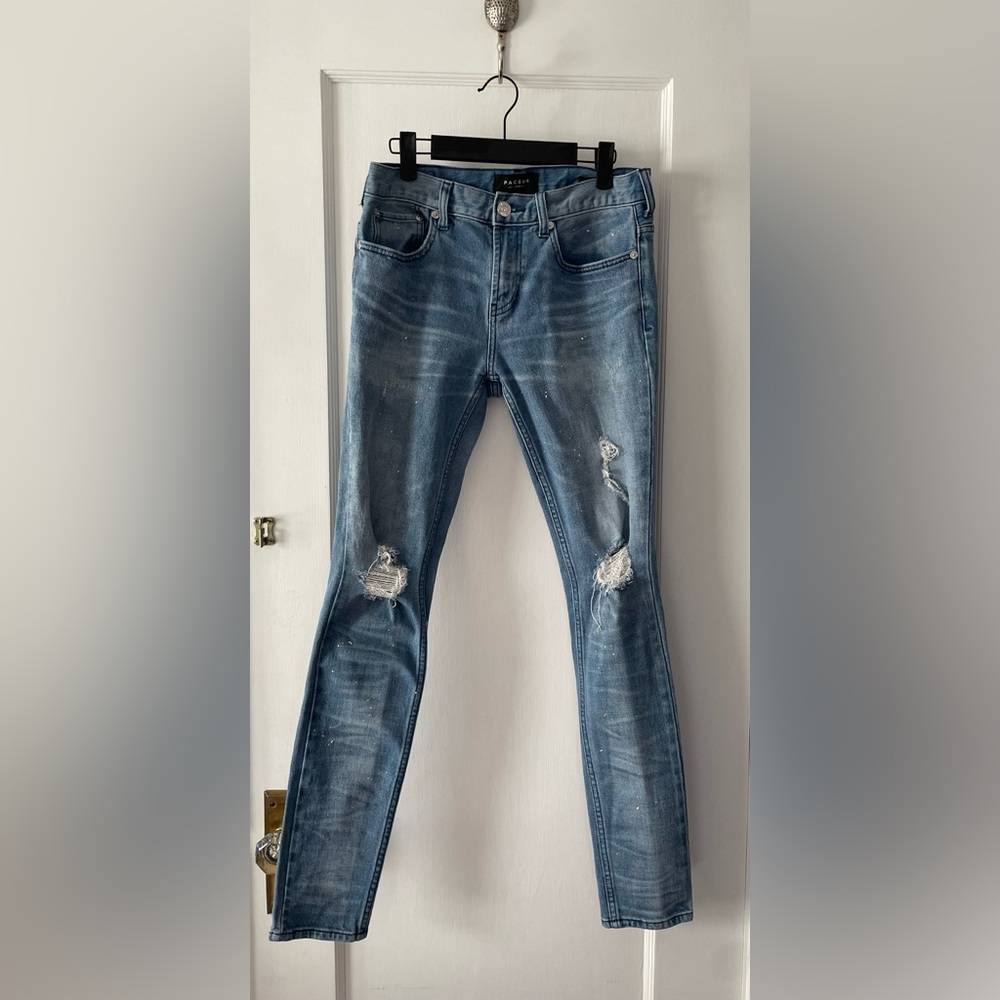 Pacsun Stacked Skinny Jeans